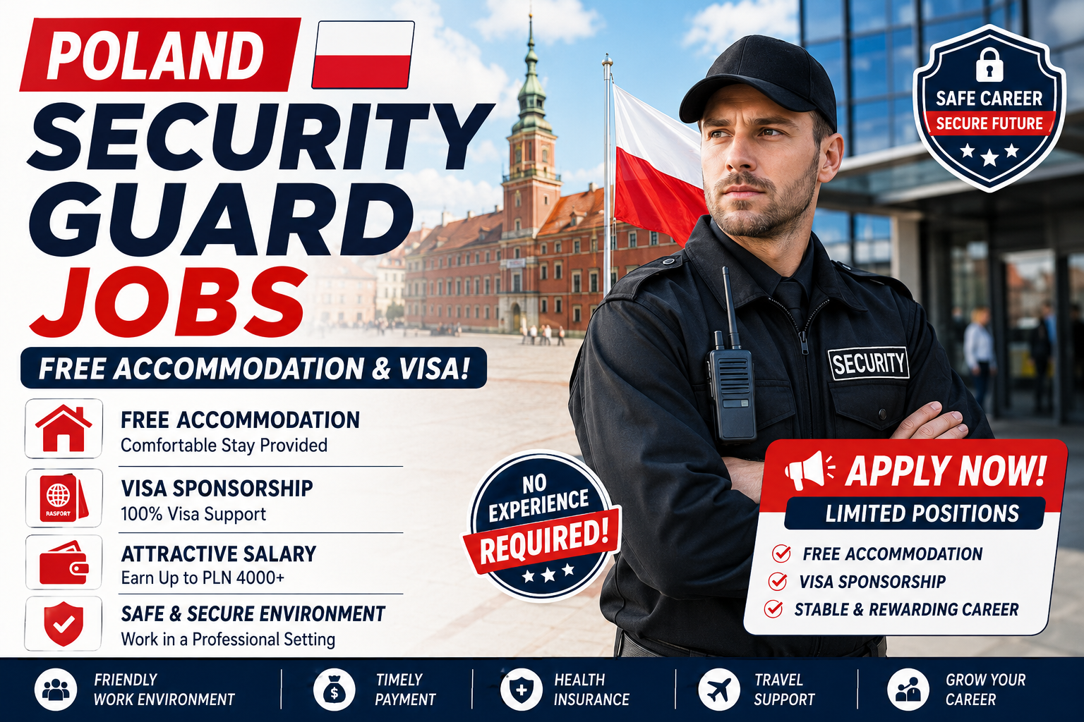 Poland Security Guard jobs
