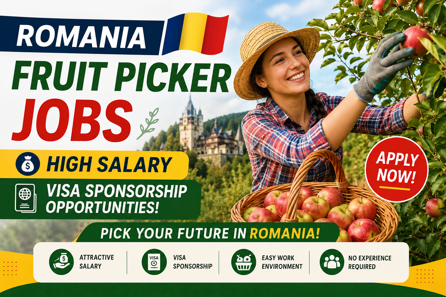 Romania Fruit Picker jobs