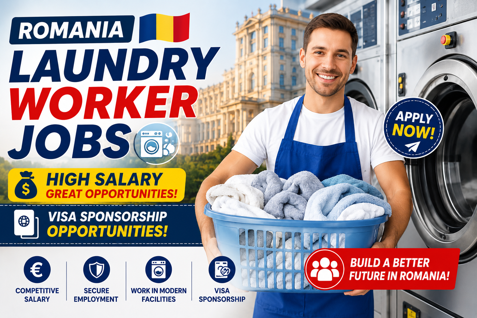 Romania Laundry Worker jobs