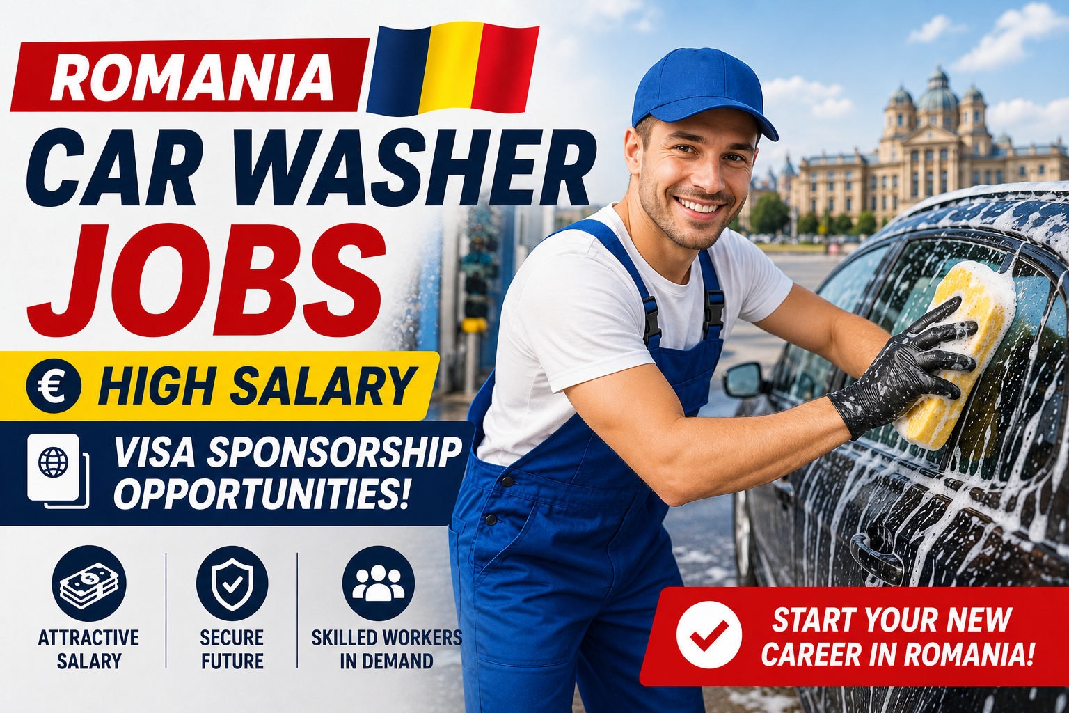 Romania Car Washer jobs