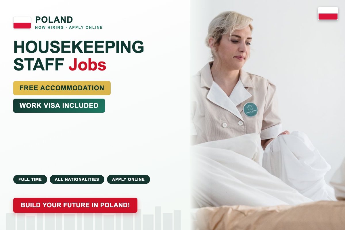 Apply for Poland housekeeping jobs