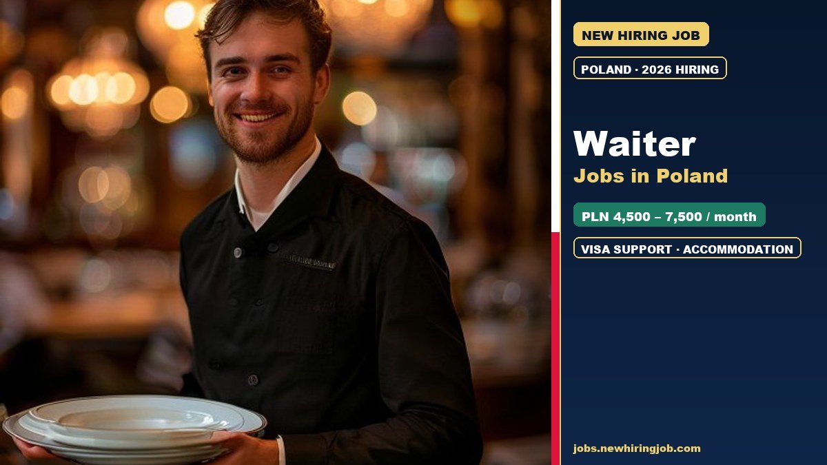 Poland Waiter jobs