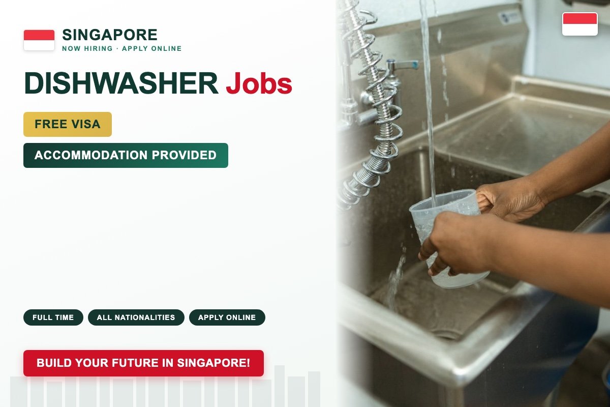 Singapore Dishwasher jobs