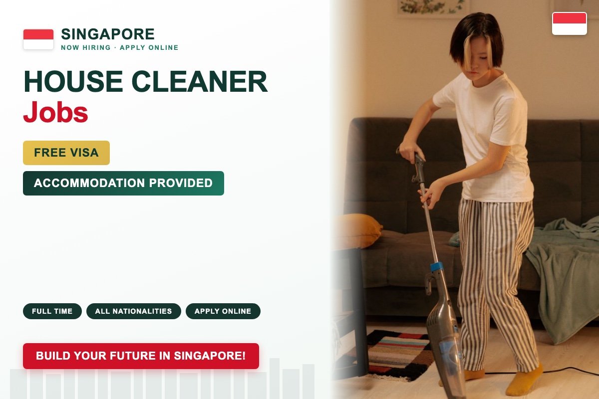 Singapore House Cleaner jobs
