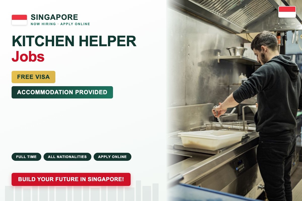 Singapore Kitchen Helper jobs