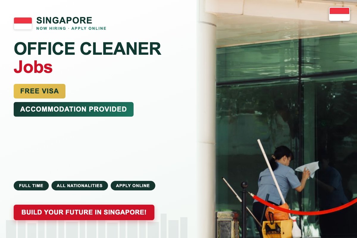 Singapore Office Cleaner jobs